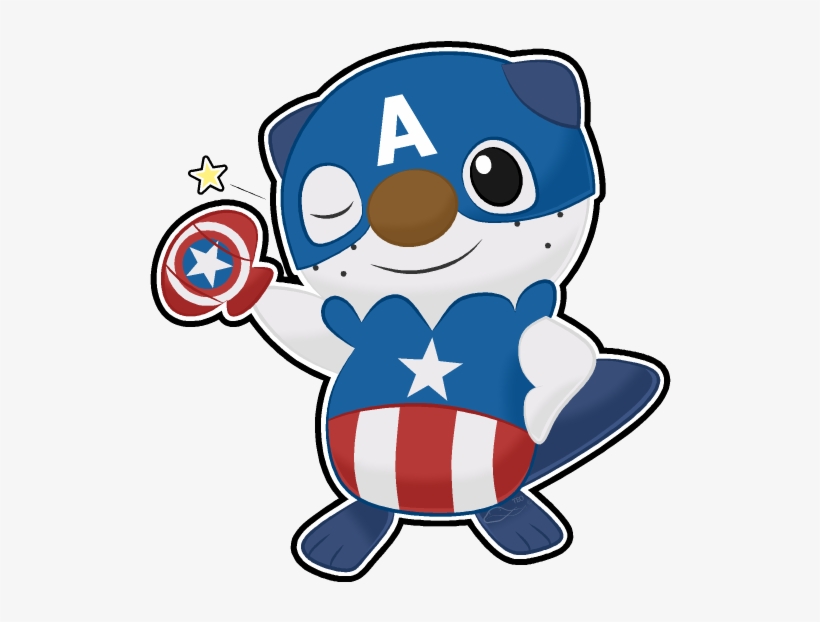 It's Halloween Time~ Here's An Oshawott As Captain - Saint James's Park Toilets, transparent png download