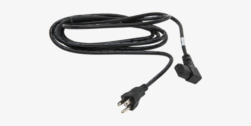 753 3-prong Us Power Cord - Power Cord, transparent png download