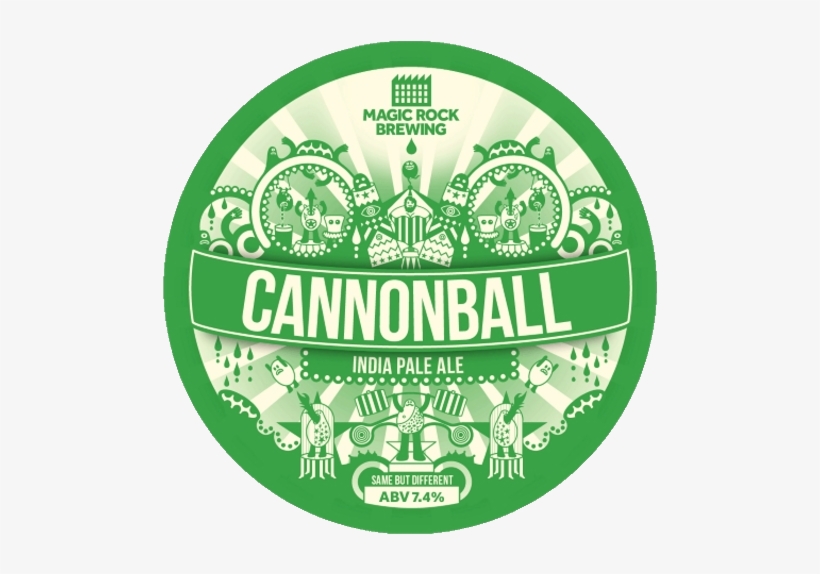 Magic Rock Cannonball Ipa Tropically Fruity, Resinous - Magic Rock Dancing Bear, transparent png download