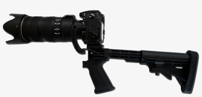 Or How About One Of These Two - Camera With Stock, transparent png download
