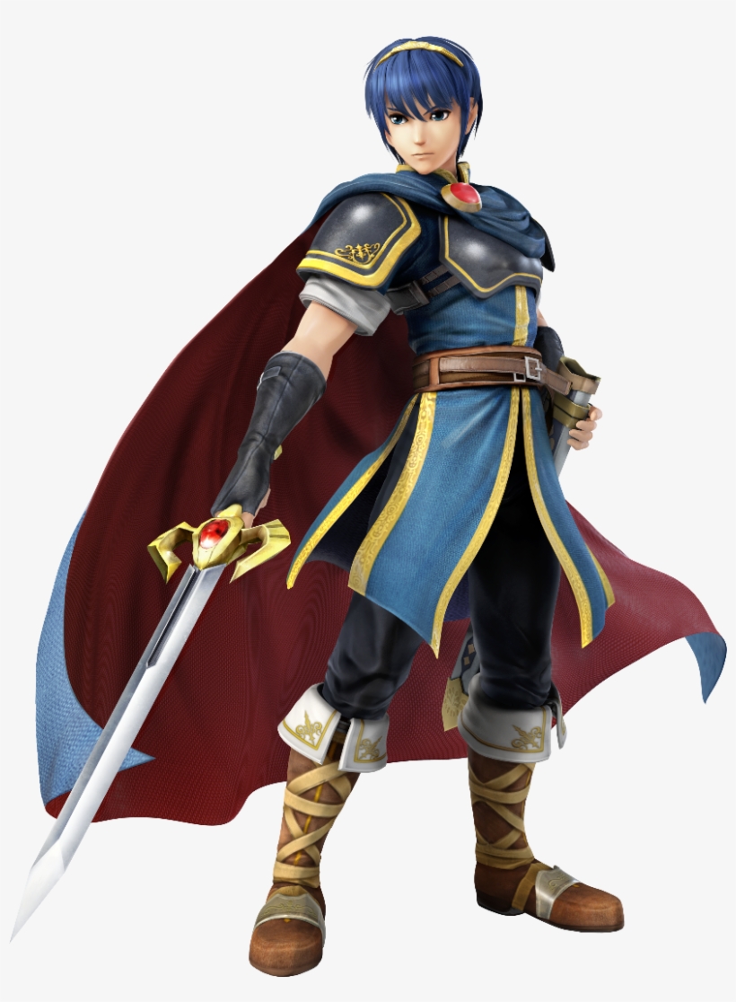 I Do Not Own This Image I Have Used It Only As Reference - Super Smash Bros Wii U Marth, transparent png download