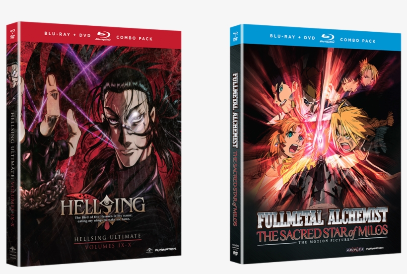 Funimation @ Nycc On Twitter - Hellsing Ultimate: Vol 9 & 10 Blu-ray, transparent png download
