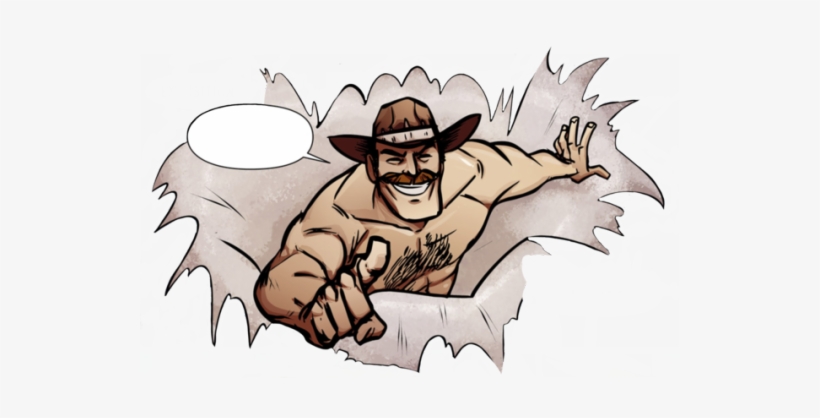 Transparent Saxton Hale For All Your Transparent Saxton - Cartoon, transparent png download