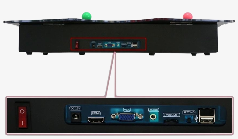 Hd Quality Rich Color - Arcade Controller, transparent png download