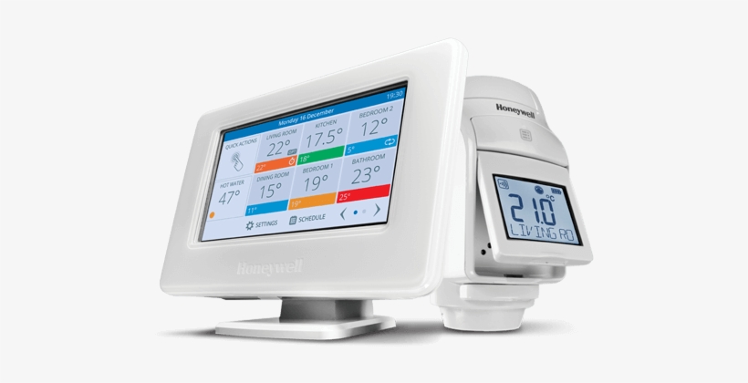 Honeywell Evohome Group Shot - Honeywell Evohome, transparent png download
