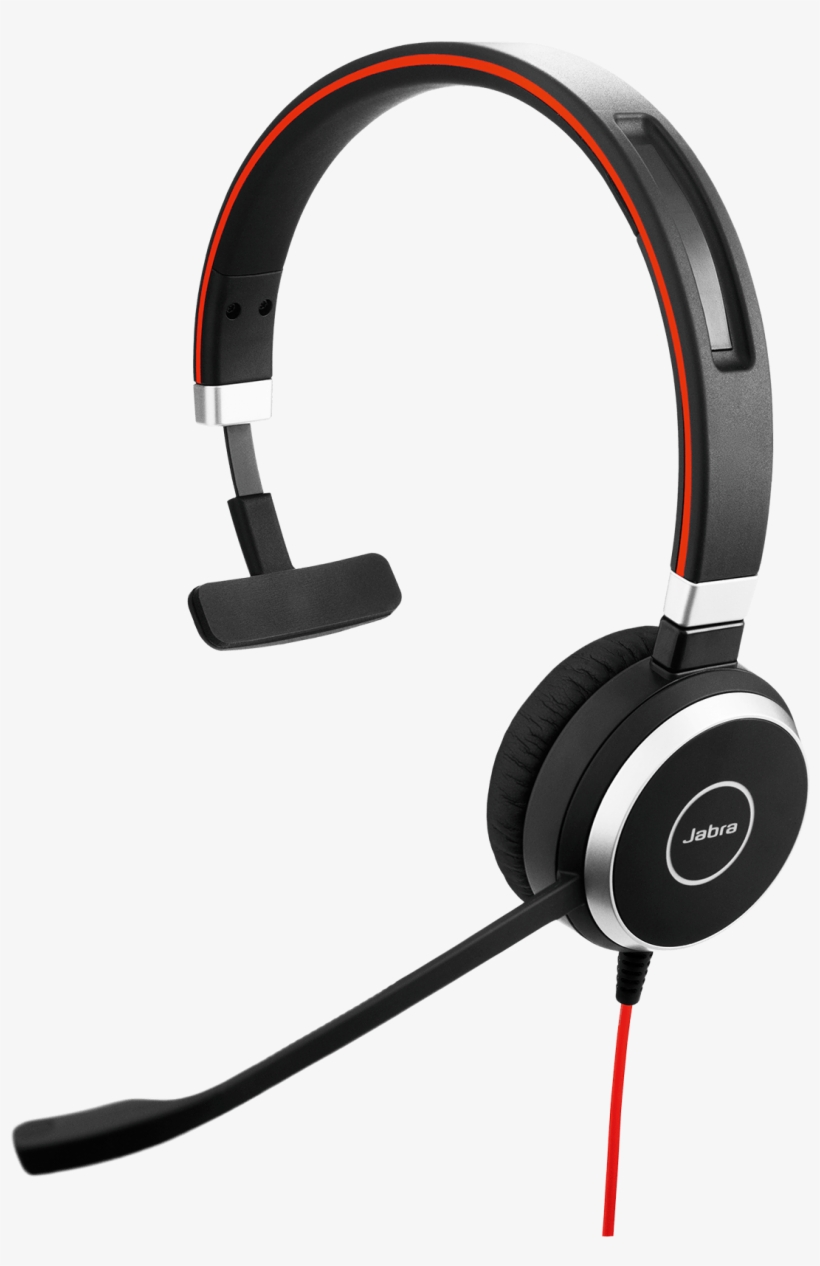 Jabra Evolve 40 Ms Mono - Evolve 40 Ms Mono, transparent png download