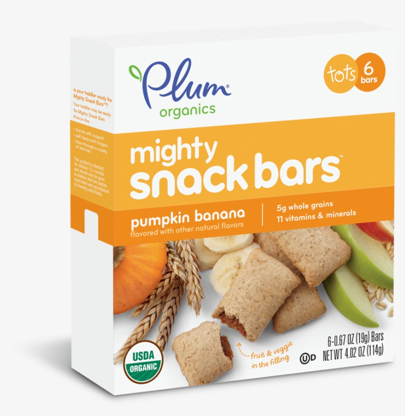 Snacks Archives Clean Label Project Babies R Us Purely - Plum Organics Mighty Snack Bars, Pumpkin Banana - 6, transparent png download