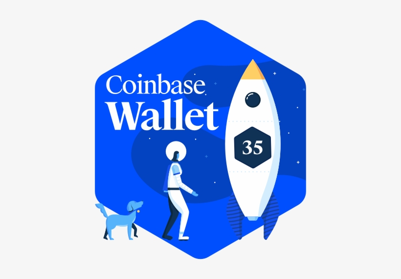 Coinbase Wallet Swag Token 35 Of - Graphic Design, transparent png download