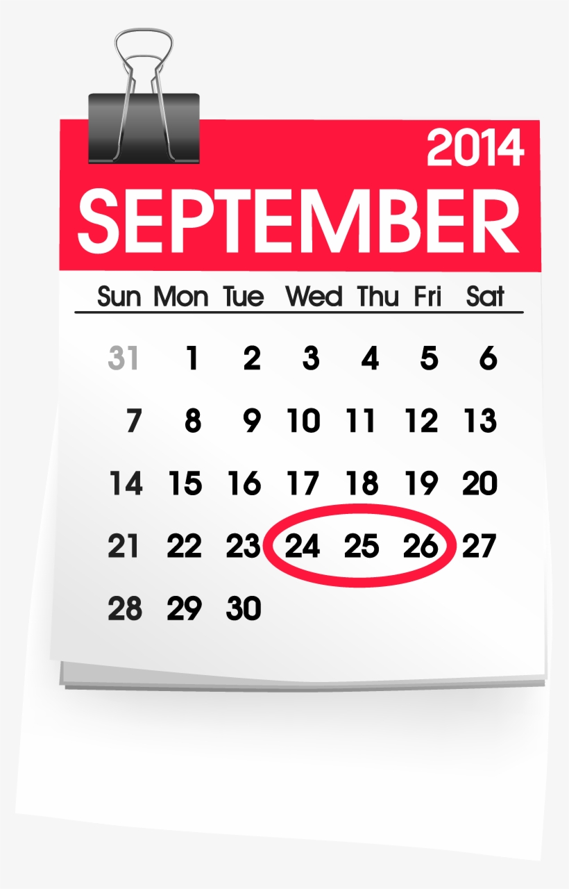 Mark Your Calendar For The 2014 Qatc Annual Conference - 2011 Calendar, transparent png download