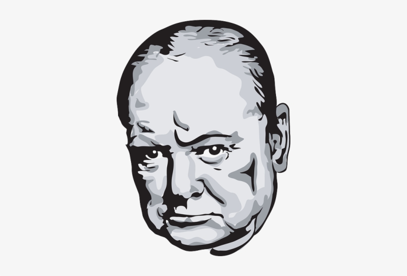 Photo - Pixabay - Winston Churchill Clip Art, transparent png download