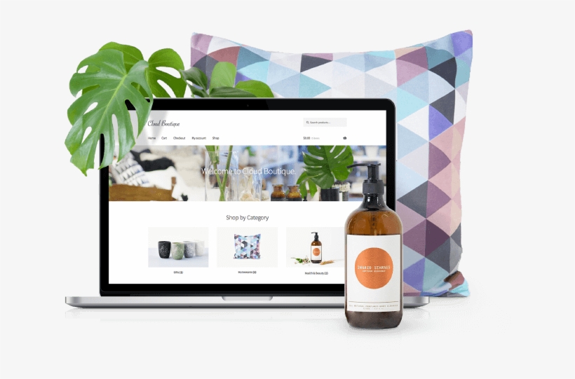 Woocommerce On Laptop With Products Woocommerce On - Vend, transparent png download