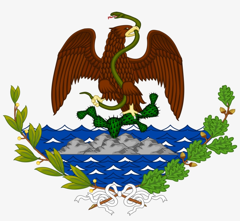 Open - Escudo De Mexico En Las Republicas Federales, transparent png download