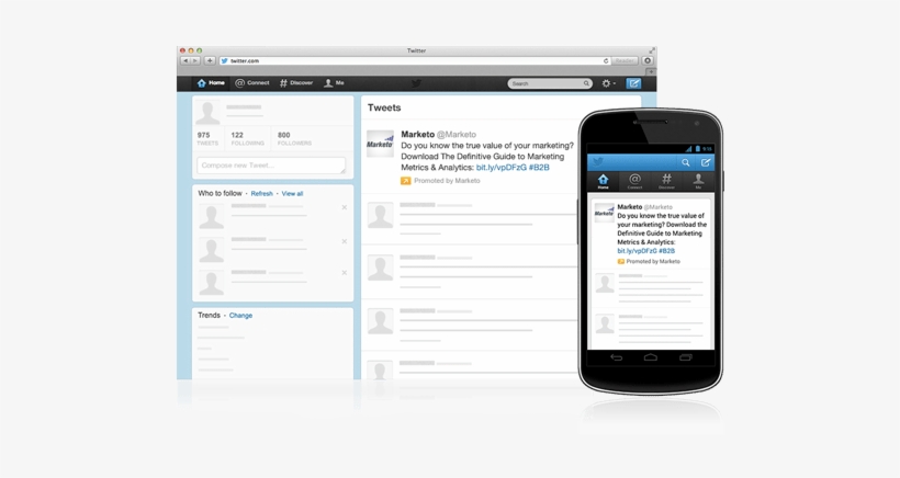 Promoted Tweet Image - Exemple De Tweet Sponsorisé, transparent png download