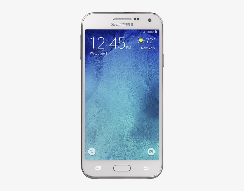 Tempered Glass For Samsung Galaxy Express - Samsung Galaxy E5 - White - Straight Talk, transparent png download