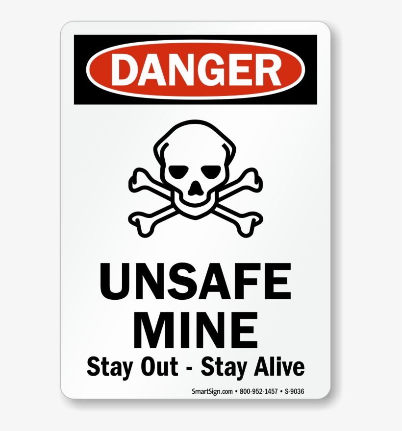 Osha Danger Sign - Roof Access Authorized Personnel Only, transparent png download