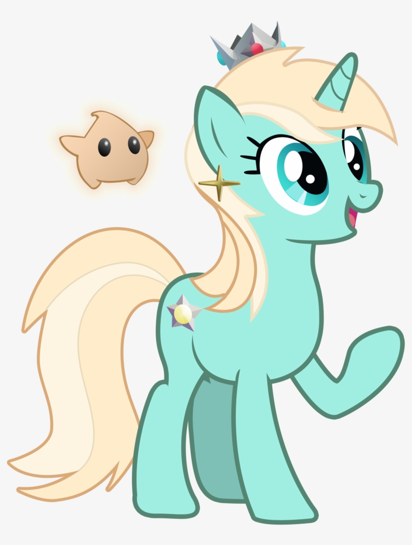 Serginh, High Res, Luma, Nintendo, Ponified, Rosalina, - Princess Rosalina Pony, transparent png download