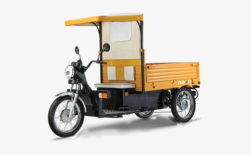 Lohia Auto Narain Cargo E-rickshaw - Jsa E Rickshaw Cargo, transparent png download