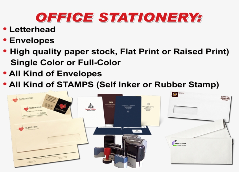 Office Stationery - Stationery, transparent png download
