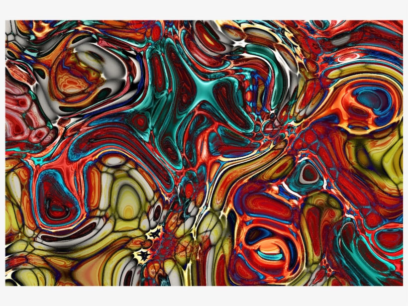 Colorful Background Designs Png Download - Art Numerique, transparent png download