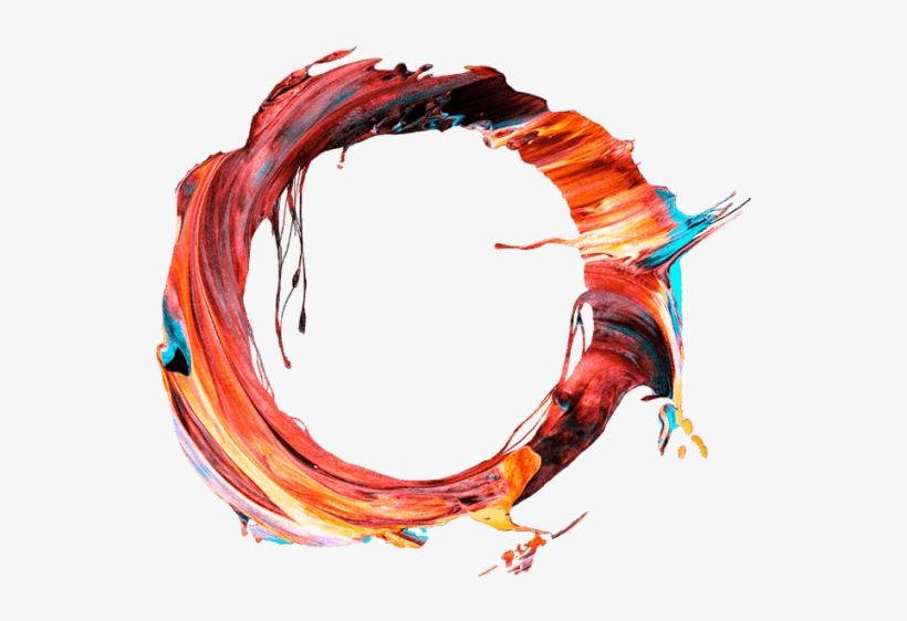 Abstract Colorful Typeface - Letter, transparent png download