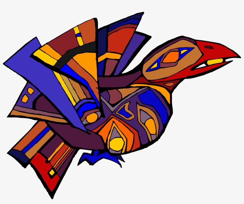 Bird Abstract Colorful Figure 1526175 - Illustration, transparent png download