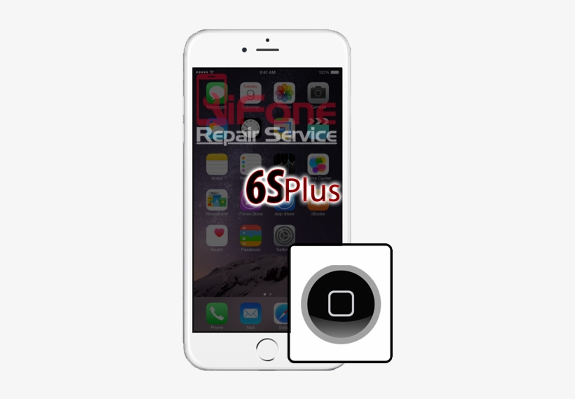 Iphone 6s Plus Home Button Repair - Iphone 6s Proximity Sensor Location, transparent png download