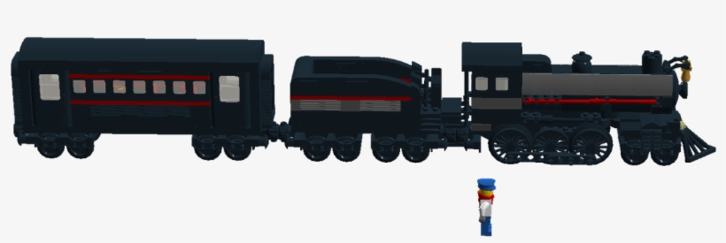 Lego 4 6 0 Steam Train Locomotive - Train, transparent png download