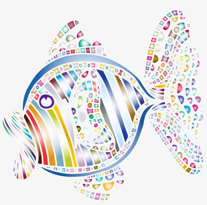 This Free Icons Png Design Of Abstract Colorful Fish, transparent png download