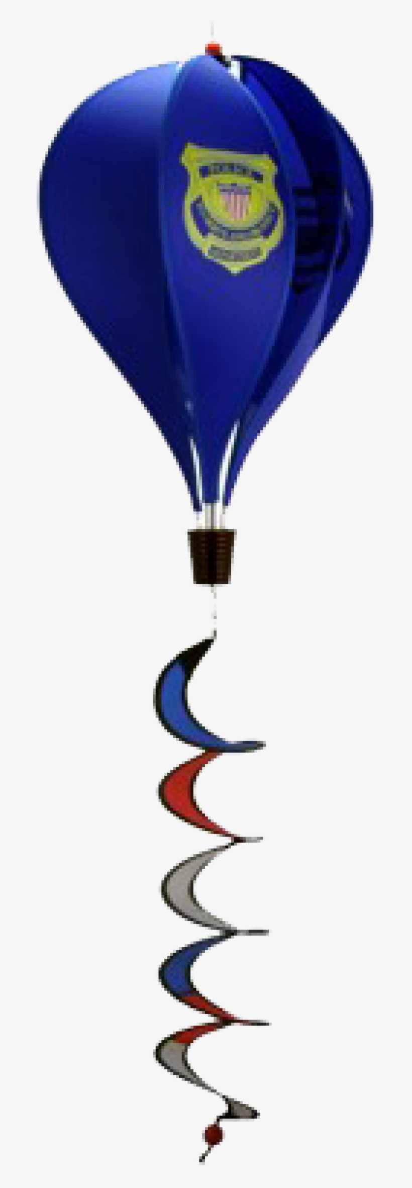 Hot Air Balloon Twist - Breeze Police Department 6 Panel Hot Air Balloon Wind, transparent png download