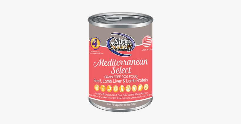 Nutrisource Grain Free Canned High Plains Select Dog, transparent png download