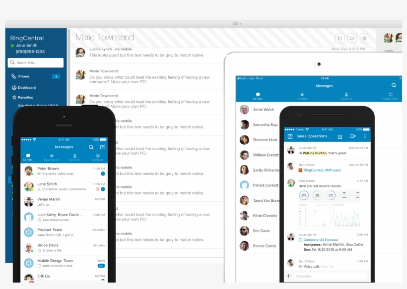 Ringcentral Enhanced Communications System, transparent png download