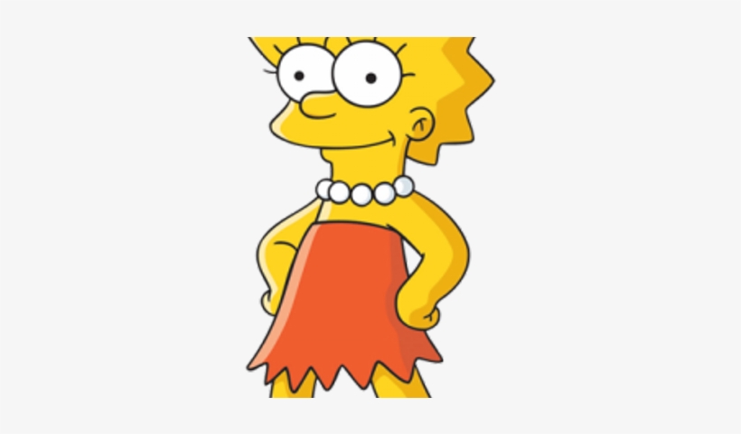 Lisa Marie Simpson - Lisa Simpsons, transparent png download