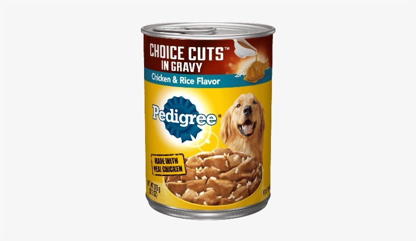 Pedigree® Wet Dog Food Choice Cuts® In Gravy With Chicken - Pedigree Chopped Ground Dinner Chicken, transparent png download