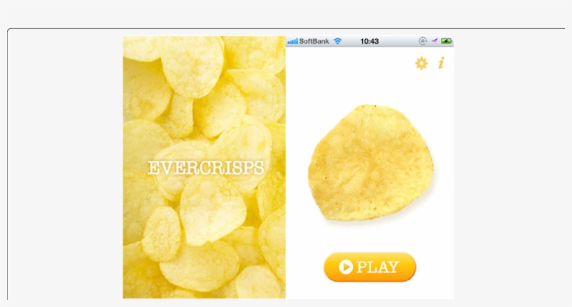 The Evercrisp App - Potato Chip, transparent png download