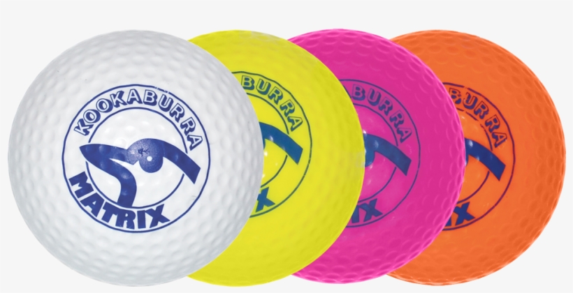 Matrix - Kookaburra Dimple Vision Hockey Ball - Yellow, transparent png download