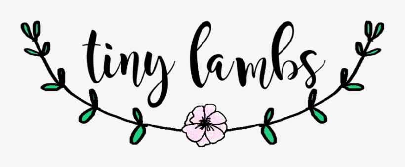 Tiny Lambs - Southern Design State Saying Print, transparent png download