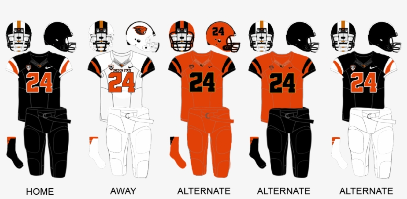 Oregon State Football Uniforms 2016, transparent png download