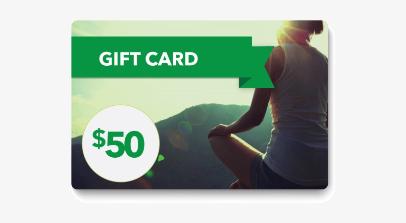 $50 Nuzest Gift Card - .com, transparent png download