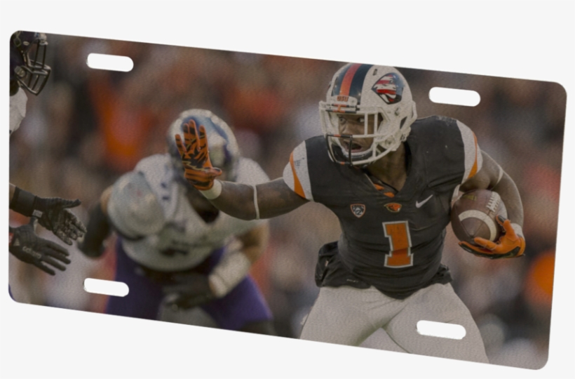 Oregon State Beavers Custom Metal Photo - Kick American Football, transparent png download