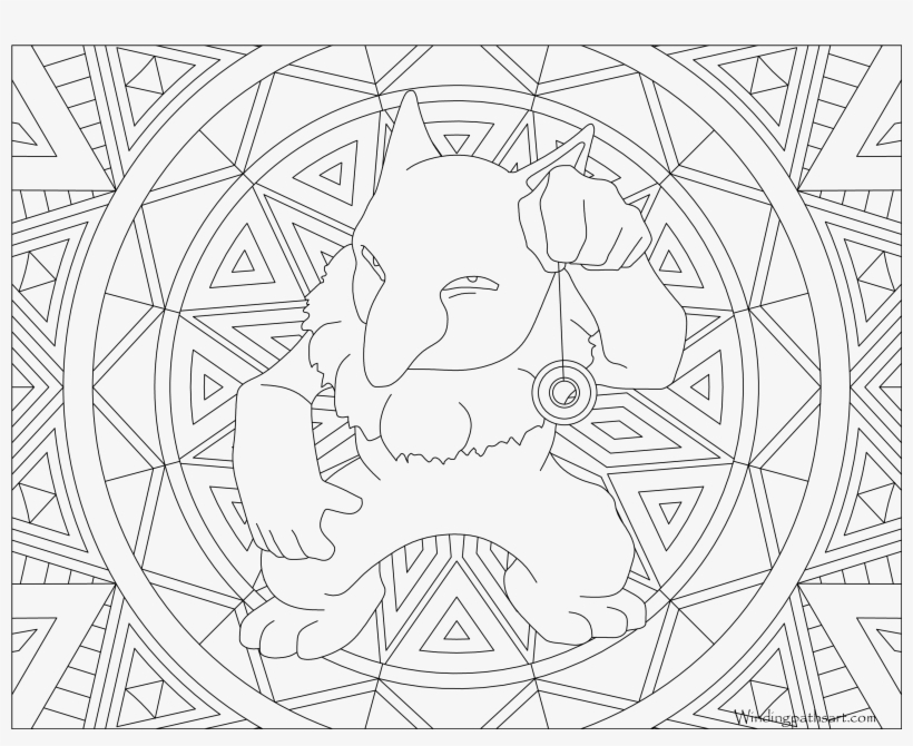 Hypno - Mandalas De Pokemon, transparent png download