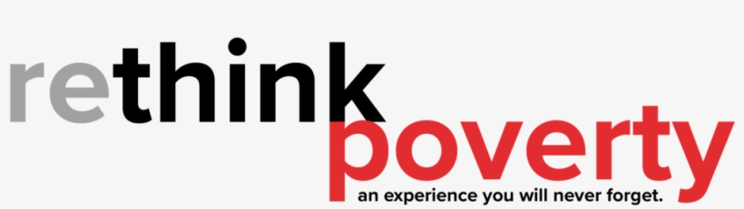2018 Dcp Black Rethinkpoverty Fulllogo - Combat Poverty Agency Ireland, transparent png download
