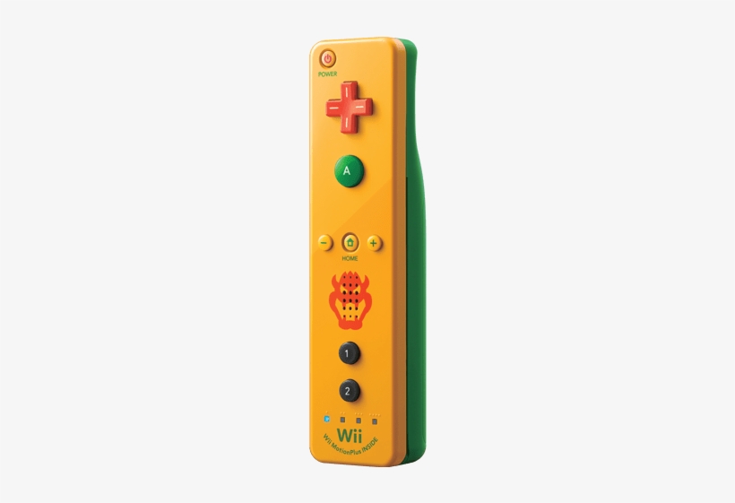 Wii Remote Plus - Official Nintendo Wii Remote Plus Control Koopa Edition, transparent png download