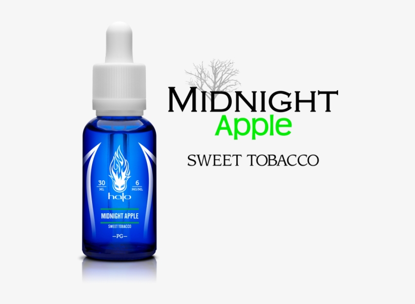 Midnight Apple E-liquid - Halo Turkish Tobacco, transparent png download