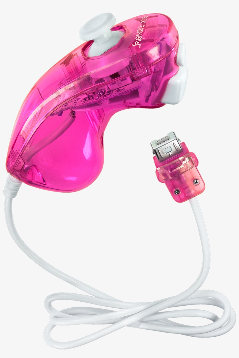 Pdp Rock Candy Wii/wii U Control Stick Controller, - Pdp Rock Candy Nunchuck Controller For Wii - Green, transparent png download