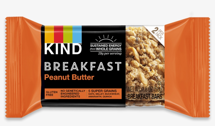 Peanut Butter - Kind Breakfast Peanut Butter, transparent png download