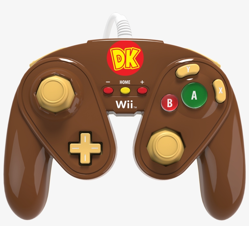 Wired Fight Pad Donkey Kong - Donkey Kong Wii Remote, transparent png download