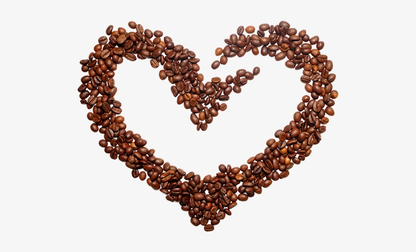 We At Coffee Babe Love Good Coffee And We Love And - Coffee Beans Heart Png, transparent png download