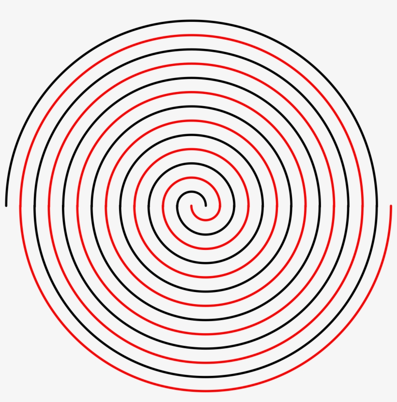 This Free Icons Png Design Of Double Linear Spiral, transparent png download