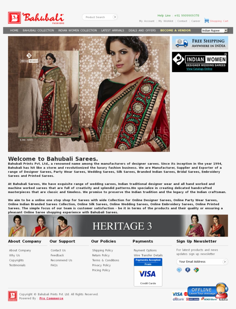 Bahubali Prints Competitors, Revenue And Employees - Blouse, transparent png download