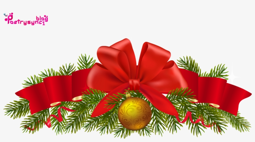 Merry Christmas Wallpaper Wishes Balls Gifts Ribbon - Christmas Decorations Clip Art, transparent png download